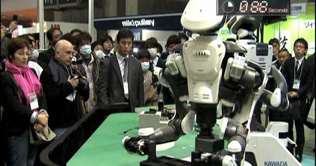 International Robot Exhibition 2009 held in Tokyo